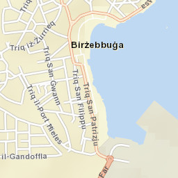 Birżebbuġa Street Map