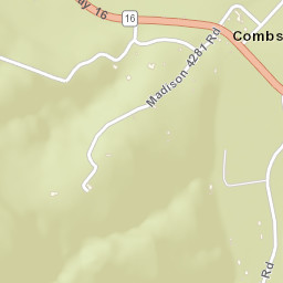 Combs Arkansas Street Map