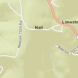Nail Arkansas Street Map