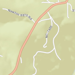 Deer Arkansas Street Map