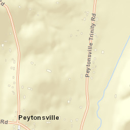 Peytonsville Tennessee Street Map