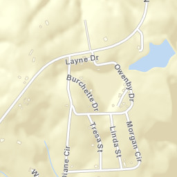 Lake Park Tennessee Street Map