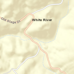 White River California Street Map