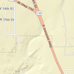 1500-1518 S Davis Ave Stinnett TX Street Map