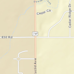 North Euclid Street, Cashion, OK 73016 Street Map