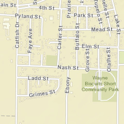 Lake City Arkansas Street Map