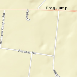 Frog Jump Tennessee Street Map