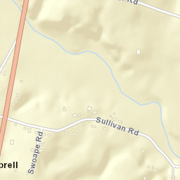 Dibrell Tennessee Street Map