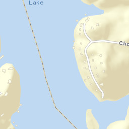 Choto Hills Tennessee Street Map