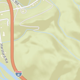 Hartford Tennessee Street Map