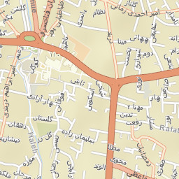 Tajrish Street Map