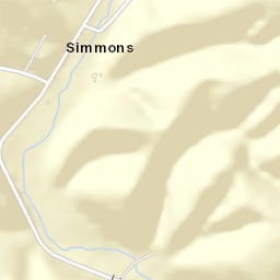 Simmons Arkansas Street Map