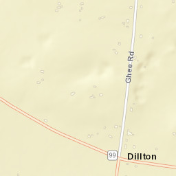 Dillton Tennessee Street Map
