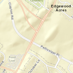 Jackson Hills Tennessee Street Map