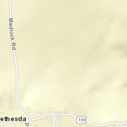 Bethesda Arkansas Street Map
