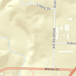 1065-1335 White Drive, Batesville, AR Street Map