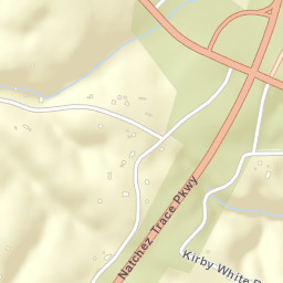 Kinderhook Tennessee Street Map