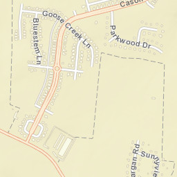 Barfield Meadows Tennessee Street Map