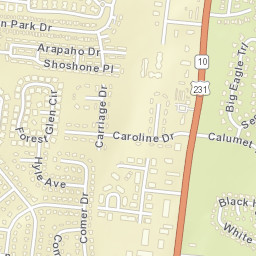 River Shores Tennessee Street Map