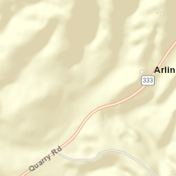 Arline Tennessee Street Map