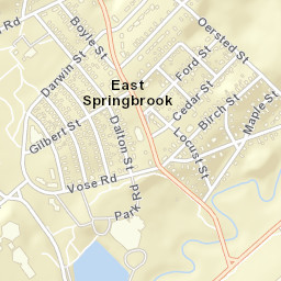 East Springbrook Tennessee Street Map