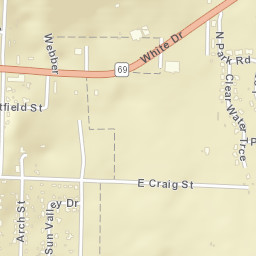 Sun Valley Addition Arkansas Street Map