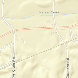 Flippin Tennessee Street Map