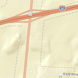 20855 State Highway 22, Wildersville, TN Street Map