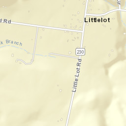 Littlelot Tennessee Street Map