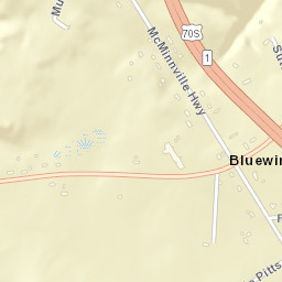 Bluewing Tennessee Street Map