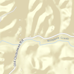 Old Chilhowee Tennessee Street Map