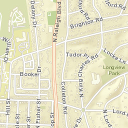 812-816 North King Charles Road, Raleigh Street Map