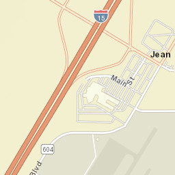 Main Street & Interstate 15 & Goodsprings Street Map