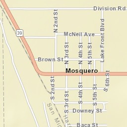 Main Street, Mosquero, NM 87733, America Street Map