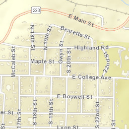 2084-2098 Highland Road, Batesville, AR Street Map