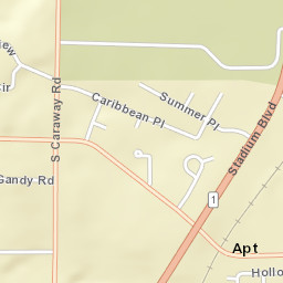 Apt Arkansas Street Map