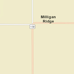Milligan Ridge Arkansas Street Map