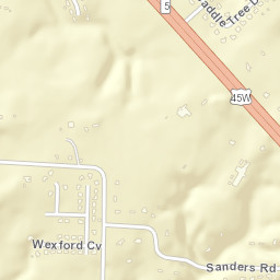 Three Way Tennessee Street Map