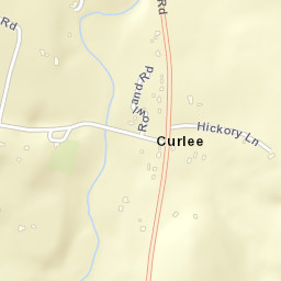 Curlee Tennessee Street Map