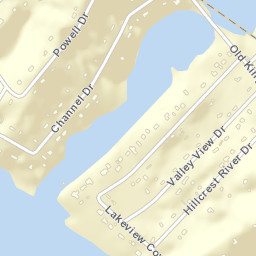 9899-9901 Old Kingston Road, Loudon, TN  Street Map