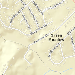 Green Meadow Tennessee Street Map