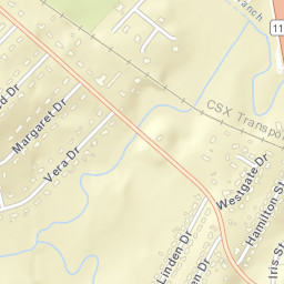 Woodmont Addition Tennessee Street Map