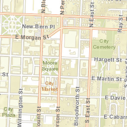 181-199 South Wilmington Street, Raleigh Street Map