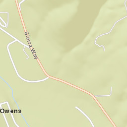 Camp Owens California Street Map