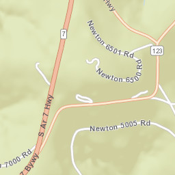 Lurton Arkansas Street Map
