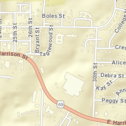 2400-2498 Neeley Street, Batesville, AR Street Map