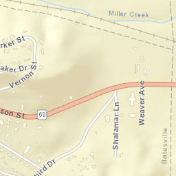 Balch Addition Arkansas Street Map