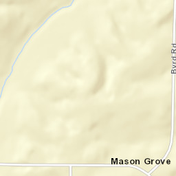 Mason Grove Tennessee Street Map