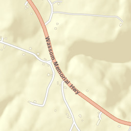 Balta Tennessee Street Map