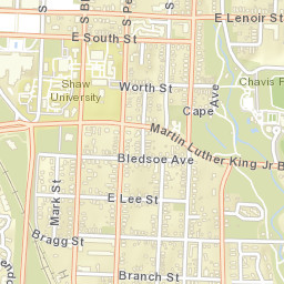 Raleigh Street Map